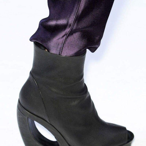 🔴SOLD🔴 Ann Demeulemeester boots Wedge Platform 7 - Picture 6 of 7